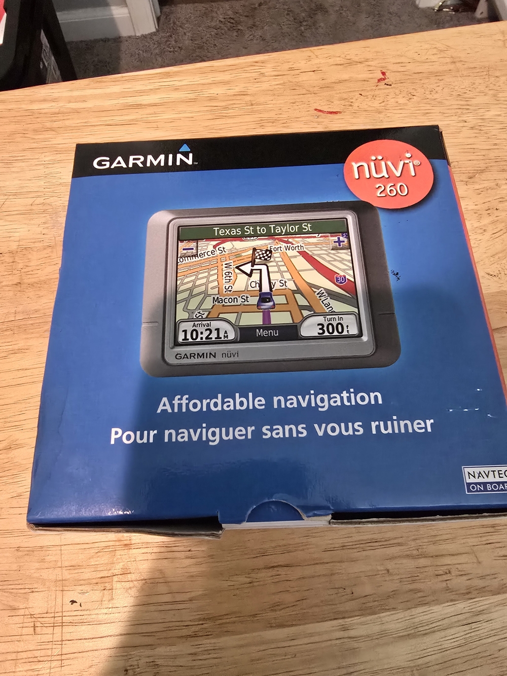 Garmin nüvi 260 Portable GPS Navigator - Black/Gray